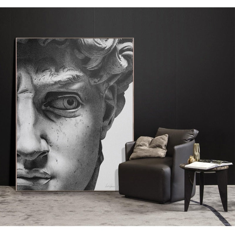 Vintage David Plaster - Leinwandbild