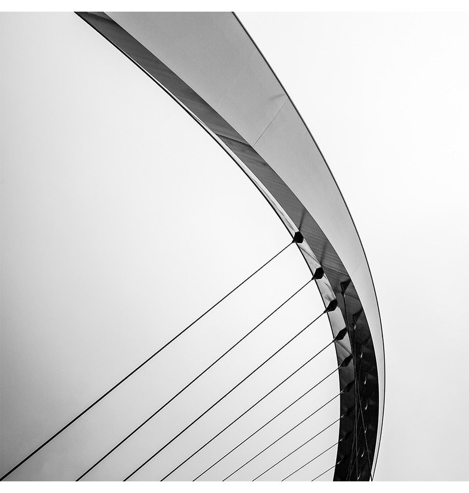 HD Bridge WireBilder - Leinwand Wandkunst Malerei