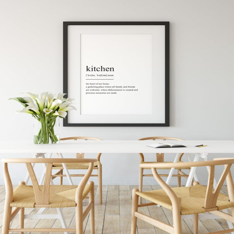 Minimalistische Traumleben Definitionszitate - Leinwand Wandkunst Gemälde