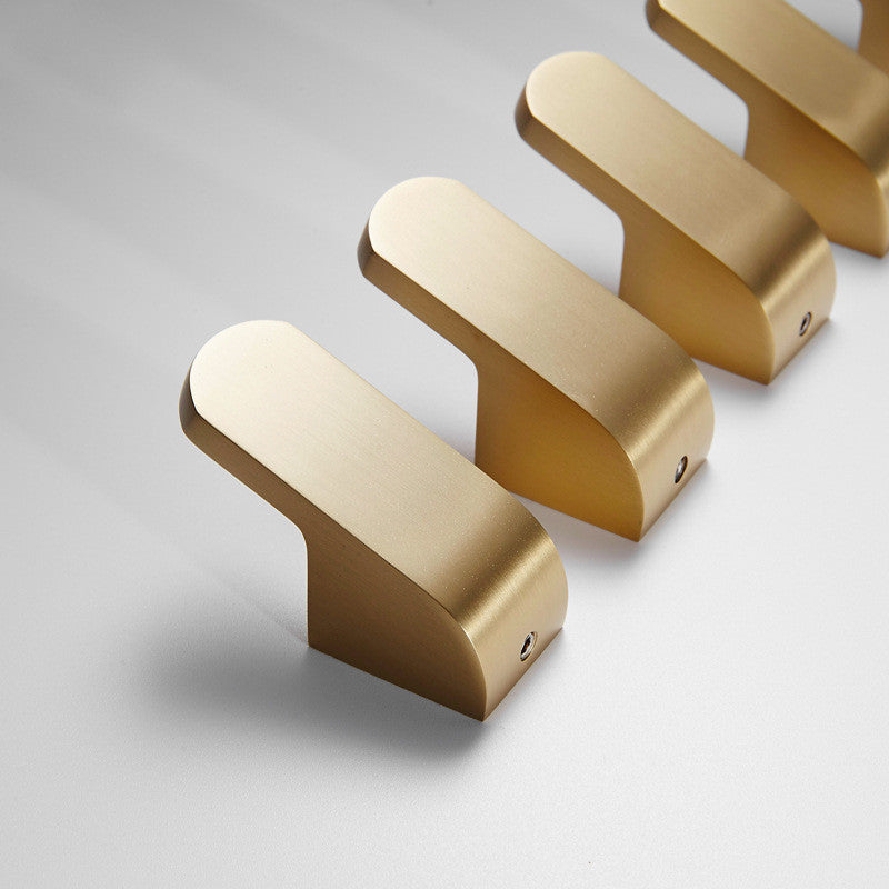 Lauren Goldene Messingkleider Wandhaken