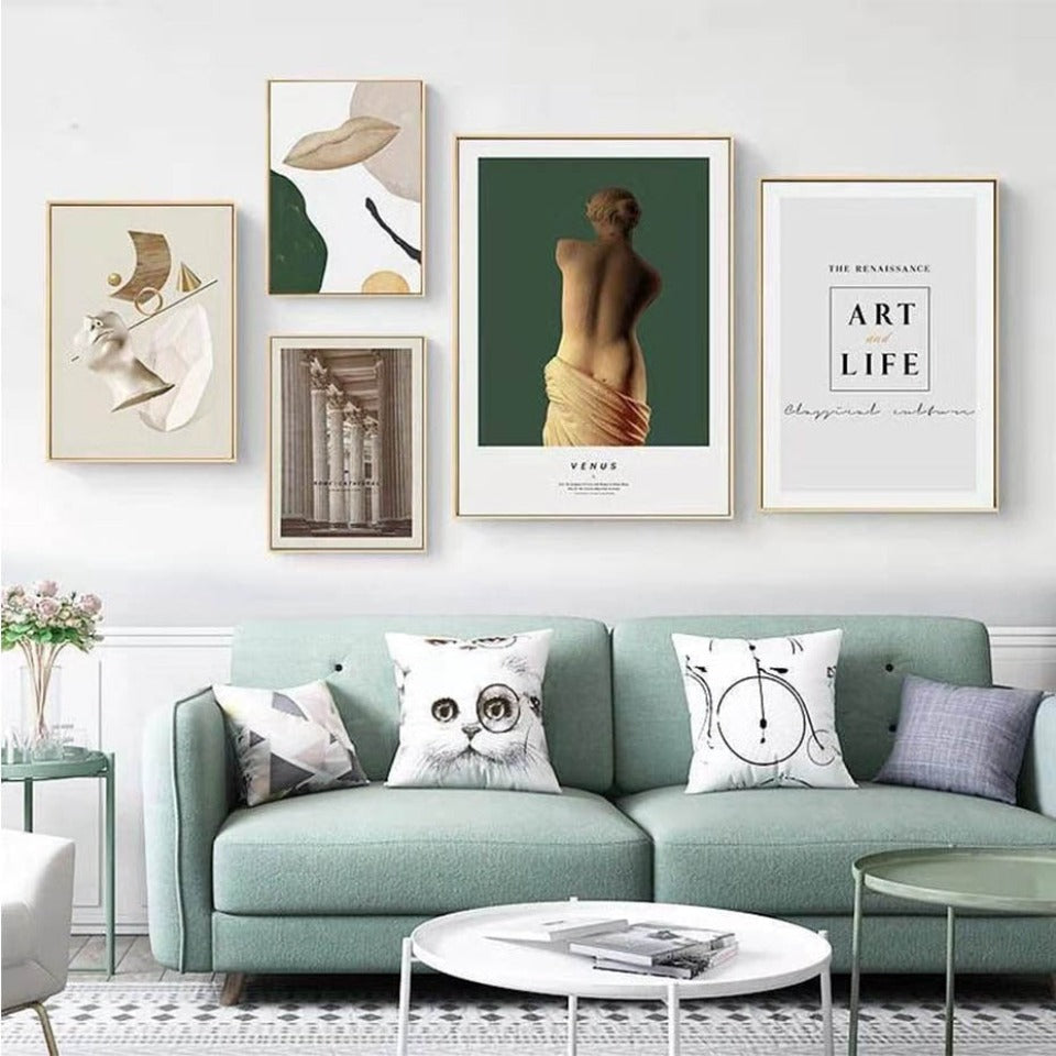 Renaissance Venus Vintage - Leinwandbild