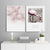 Flamingo Reflection - Leinwand Wandkunst Malerei