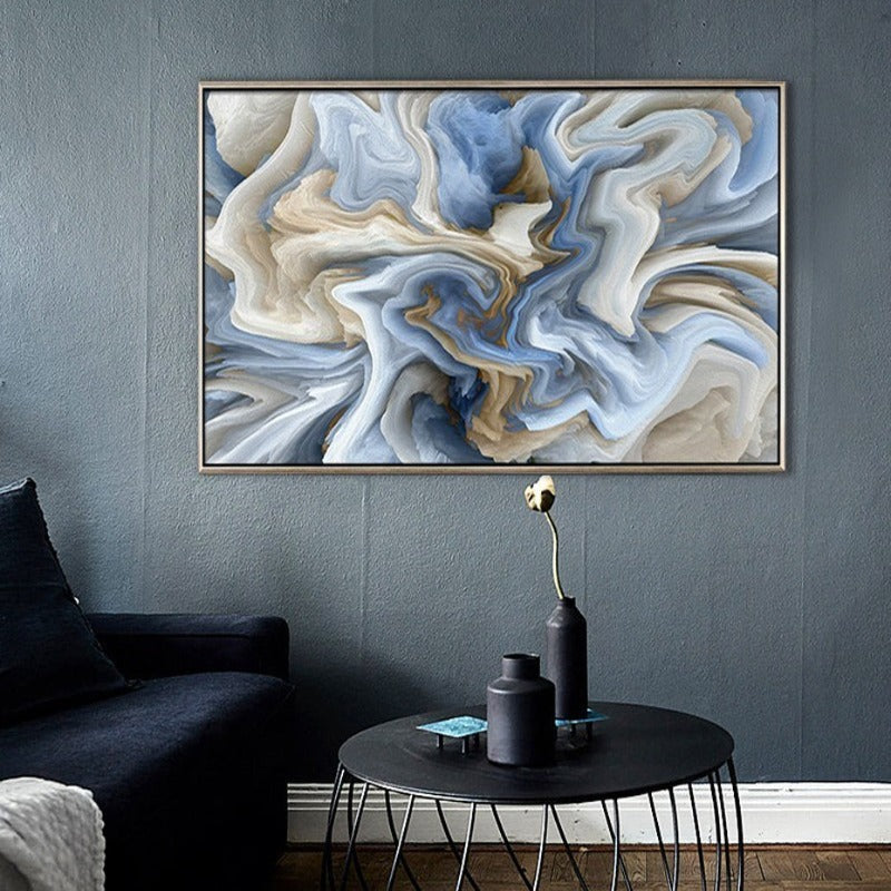 Marmorstruktur - Leinwand Wandkunst Gemälde