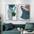 Moderne Trendy Figuren Poster - Leinwand Wandkunst Malerei