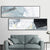 Lange Blaue Marmor Hintergrund Schlafzimmer - Leinwand Wandkunst Malerei