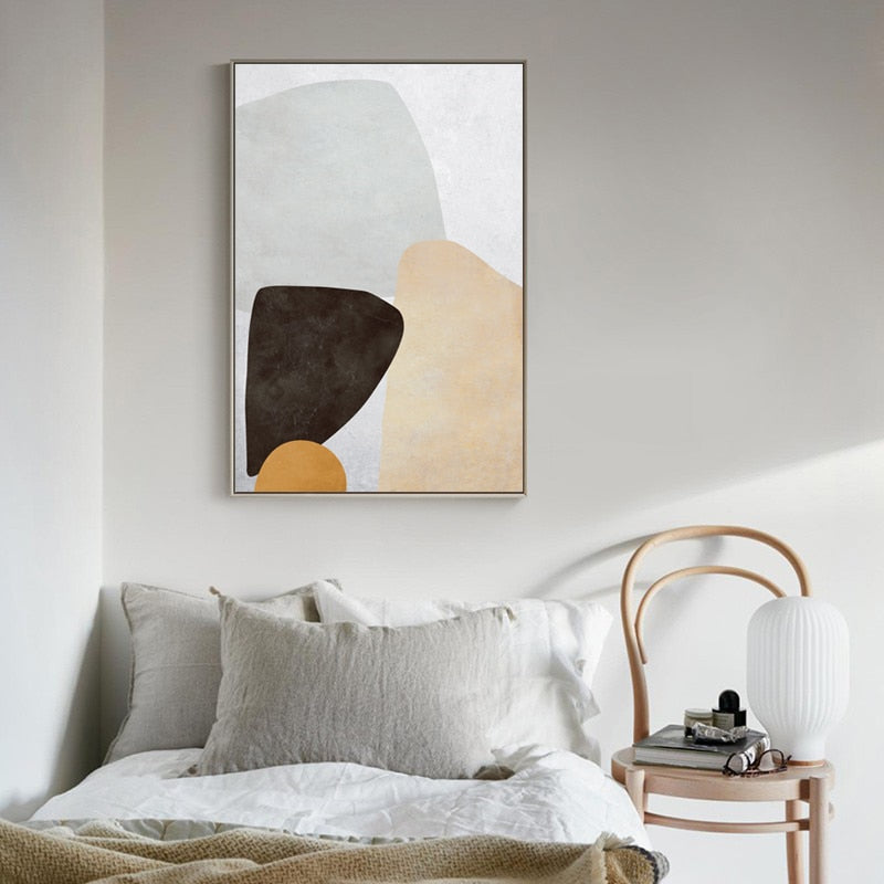 Boho Art Bohemian Stil - Leinwand Wandkunst Gemälde