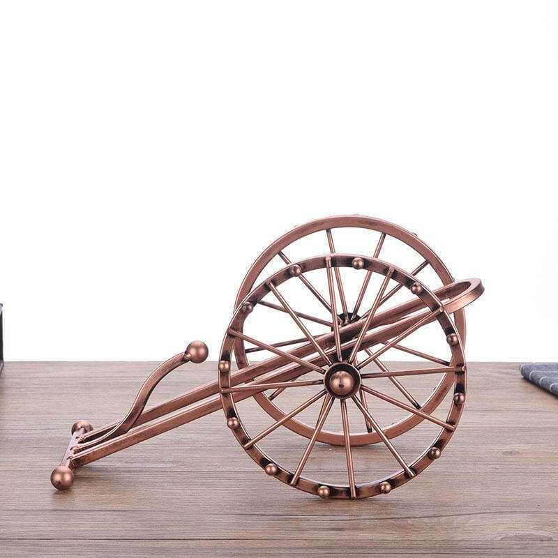 Brehn | Antique Kanone Weinflaschenhalter