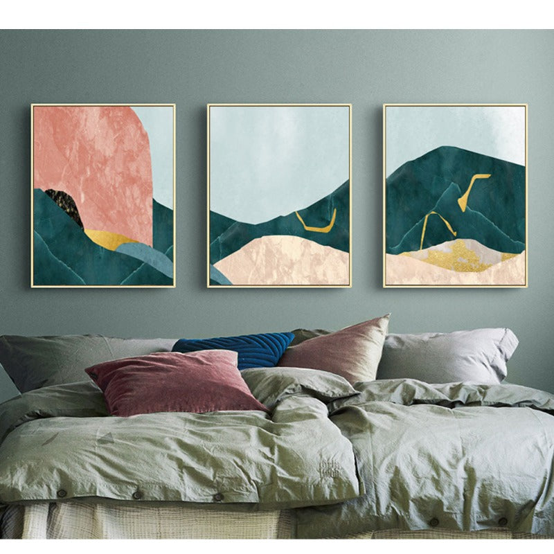 Green Pasture - Leinwand Wandkunst Malerei