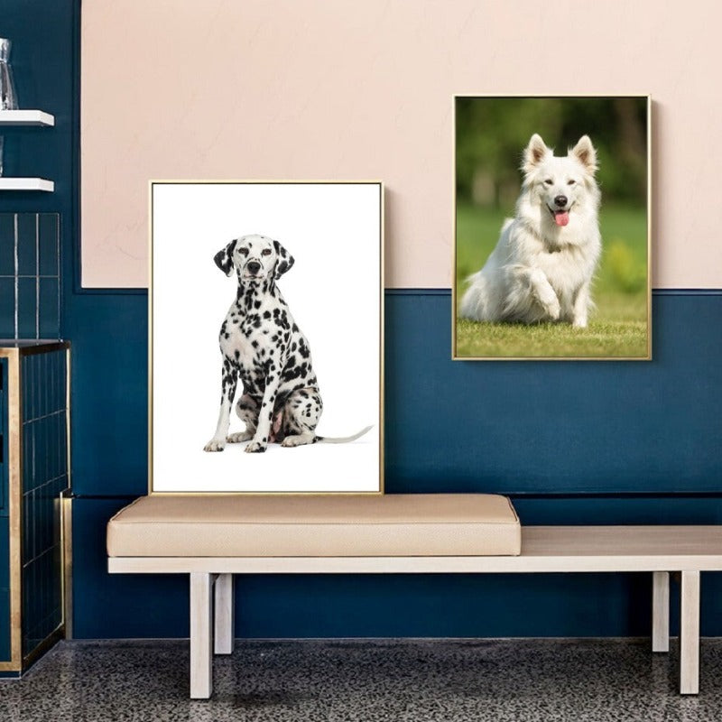 Liebes modernes Haustier Hund - Leinwandwandkunstgemälde