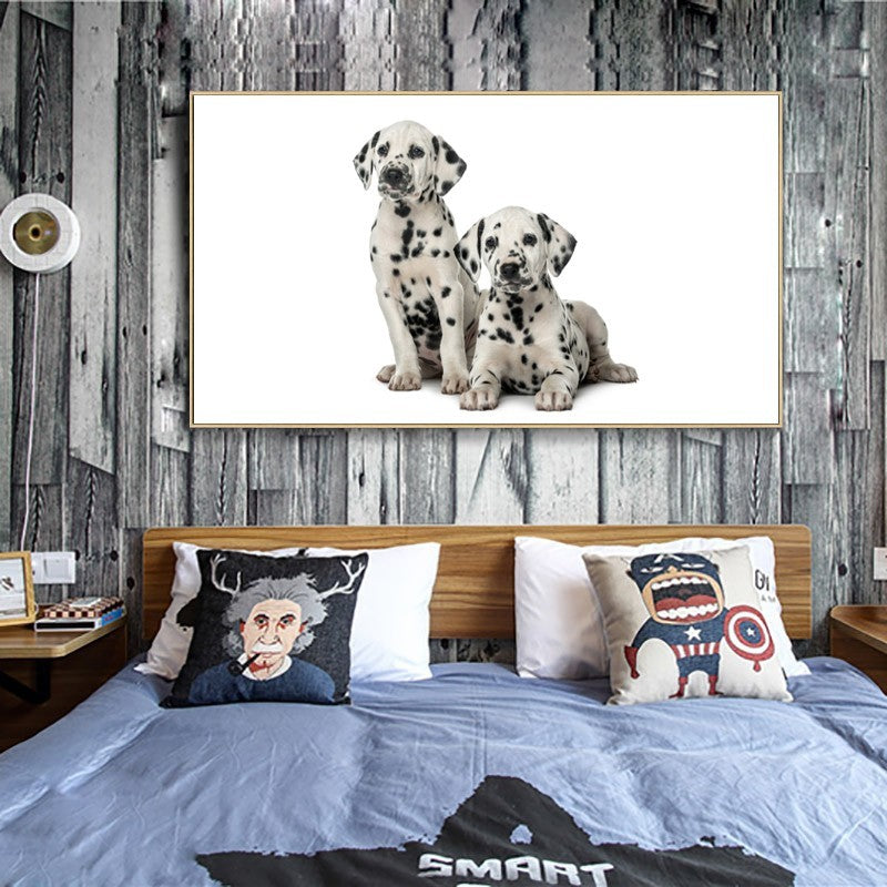 Liebes modernes Haustier Hund - Leinwandwandkunstgemälde