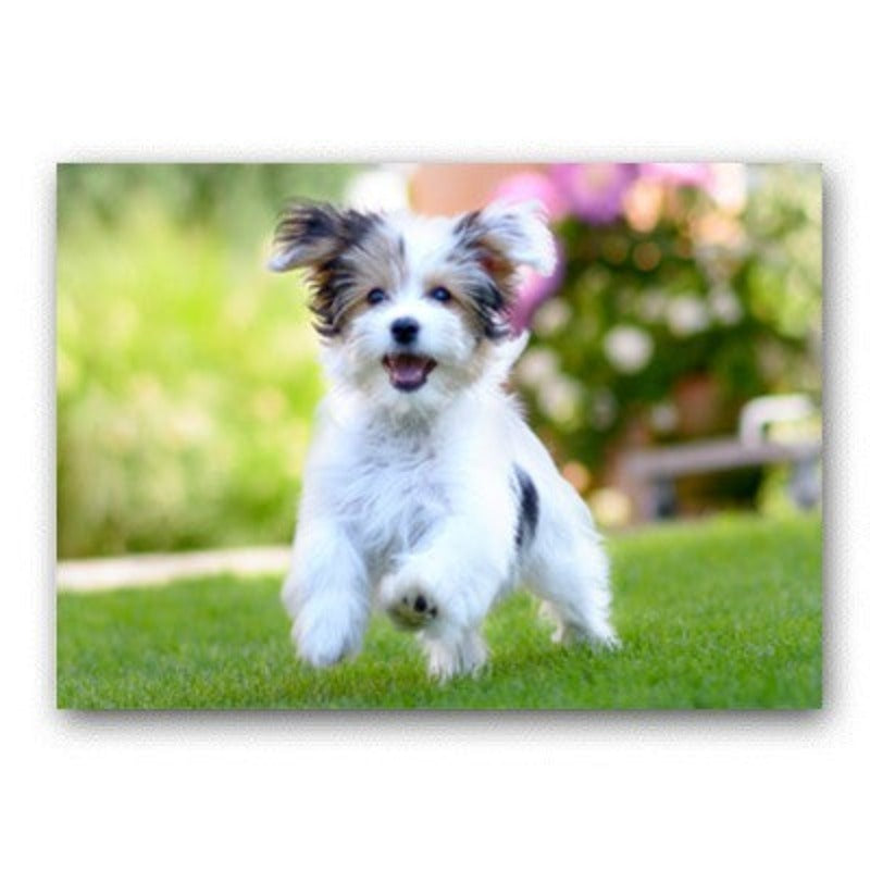 Liebes modernes Haustier Hund - Leinwandwandkunstgemälde