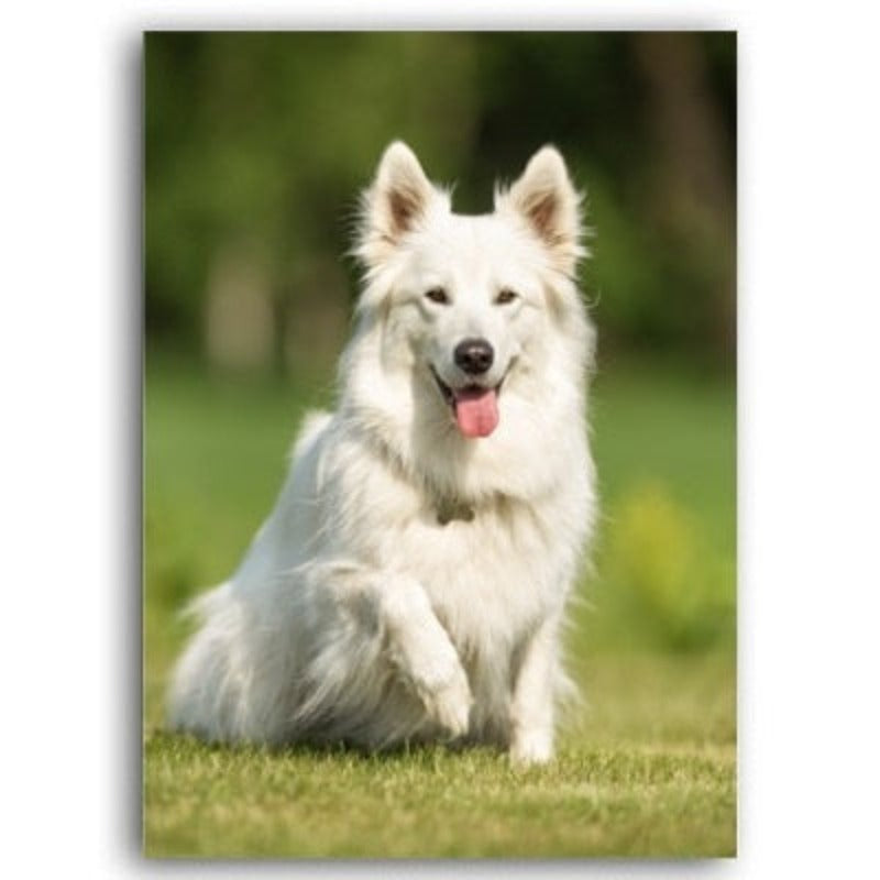 Liebes modernes Haustier Hund - Leinwandwandkunstgemälde