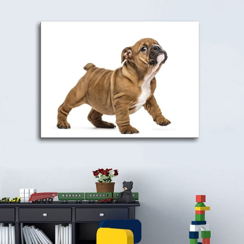 Liebes modernes Haustier Hund - Leinwandwandkunstgemälde