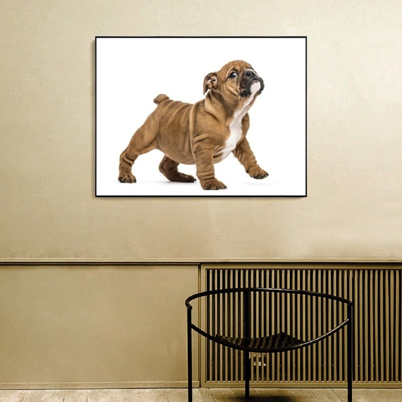 Liebes modernes Haustier Hund - Leinwandwandkunstgemälde