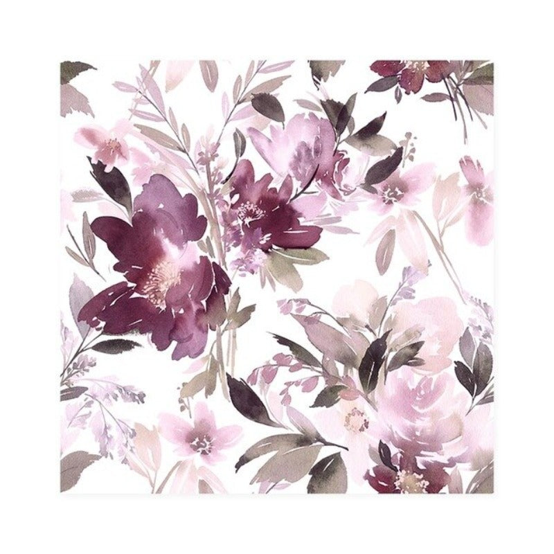 Bloom Lavendel Floral - Leinwand Wandkunst Gemälde
