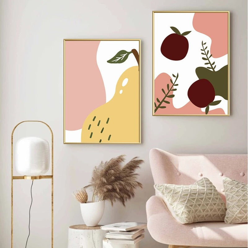 Fruit Time - Canvas Wandkunst Gemälde