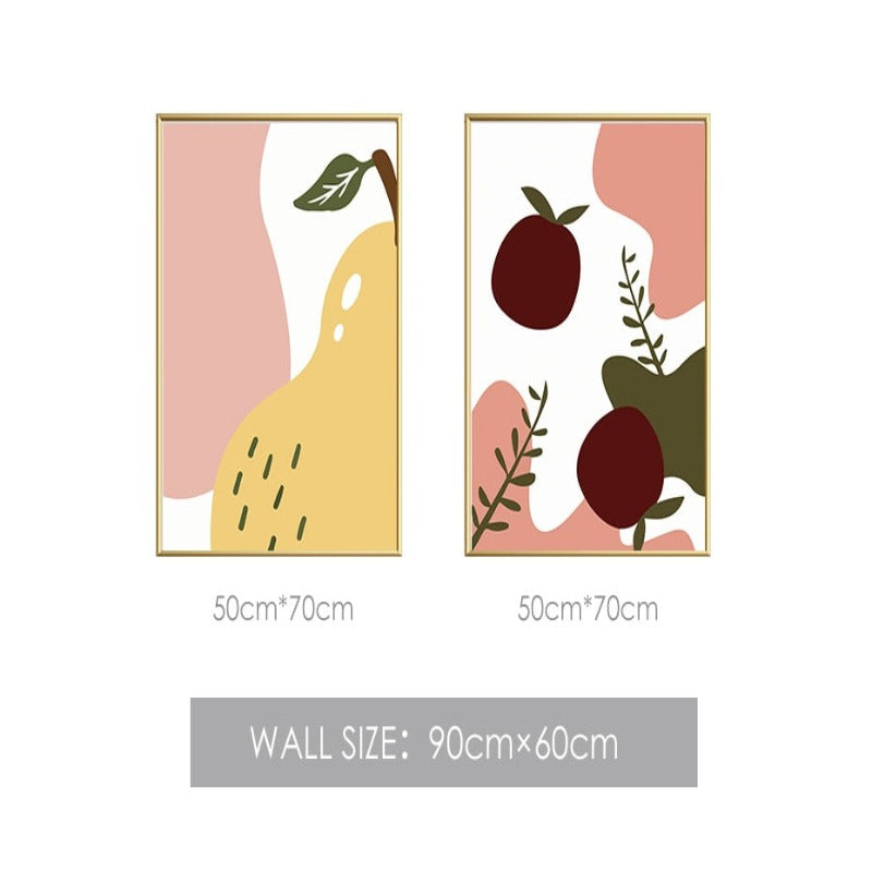 Fruit Time - Canvas Wandkunst Gemälde