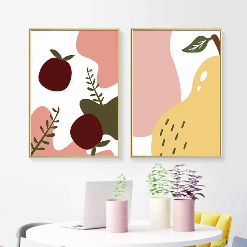 Fruit Time - Canvas Wandkunst Gemälde