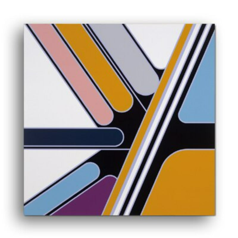 Bunt Europa - Leinwand Wandkunst Malerei
