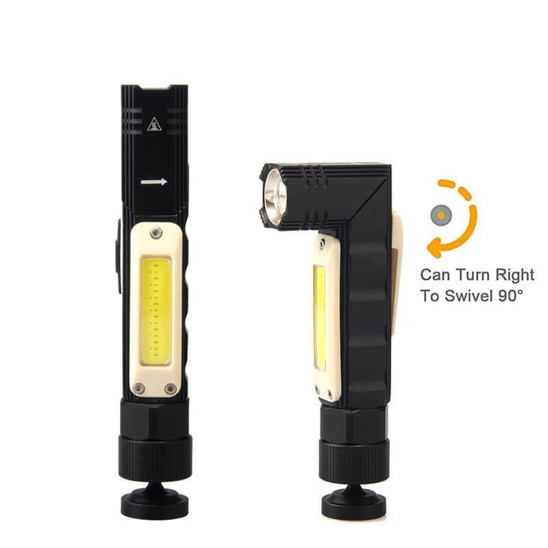 Wiederaufladbare Magnetische Verstellbare Camping-Taschenlampe | Brehn