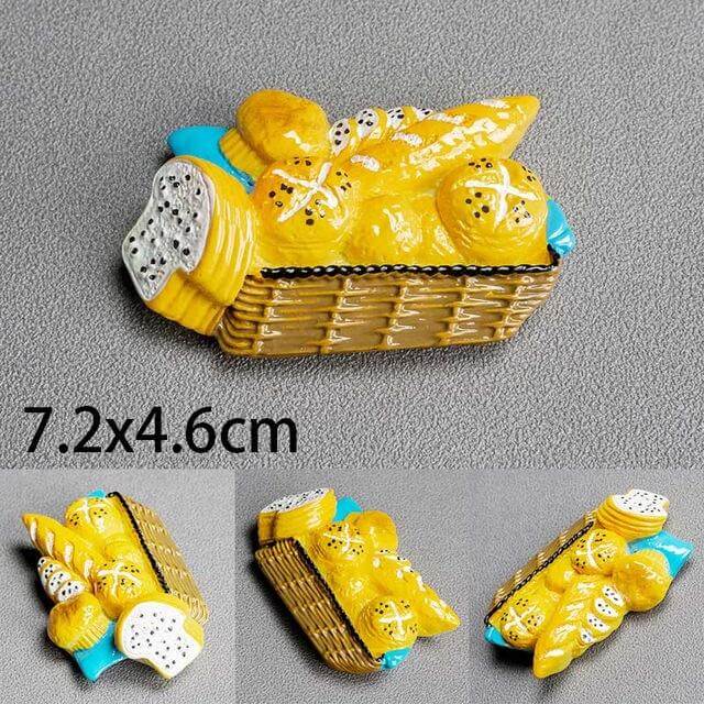 3D Kreative Lebensmittelmagnete | Brehn
