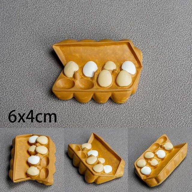 3D Kreative Lebensmittelmagnete | Brehn