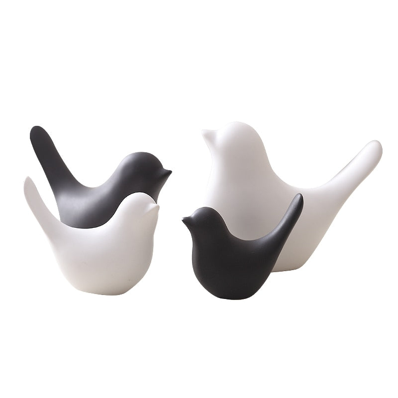 Nordic Creative Keramische Vogel-Figuren | Brehn