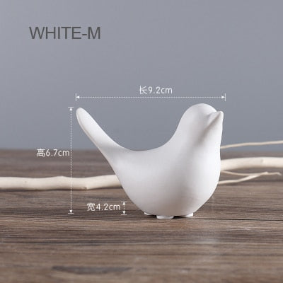 Nordic Creative Keramische Vogelfiguren
