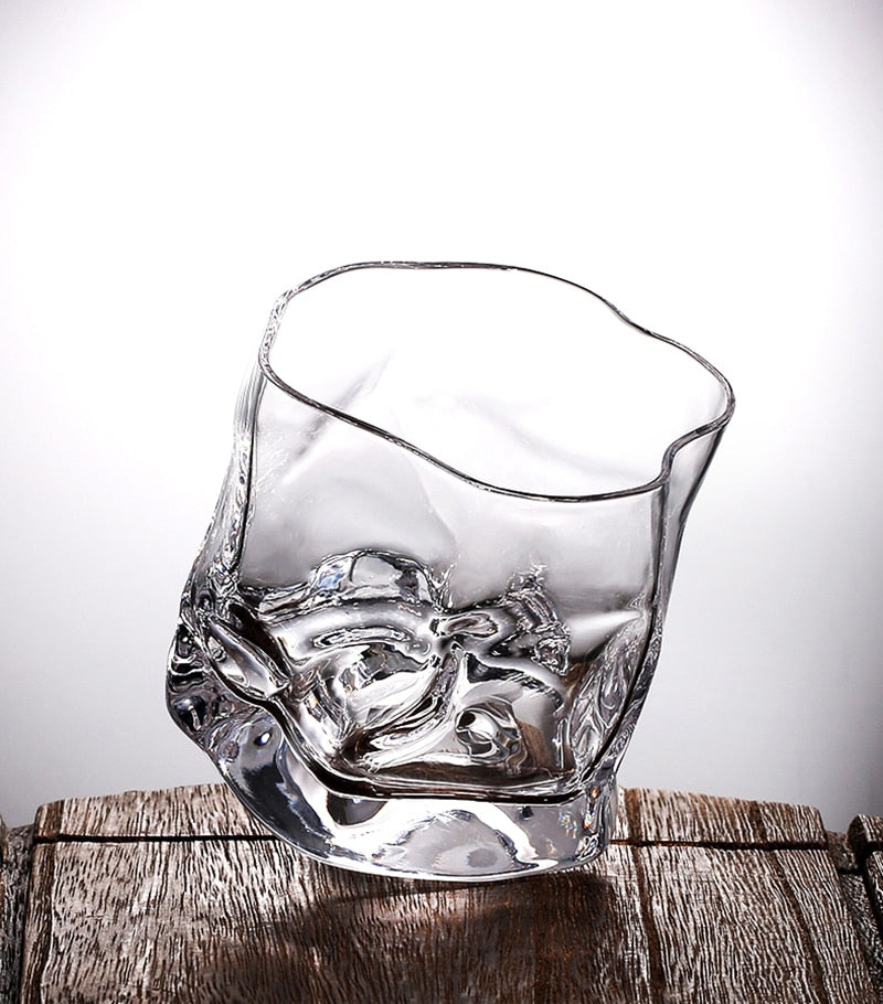 Brehn | Verzerrte Textur Whisky Glas Set