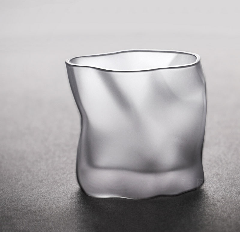 Brehn | Verzerrte Textur Whisky Glas Set