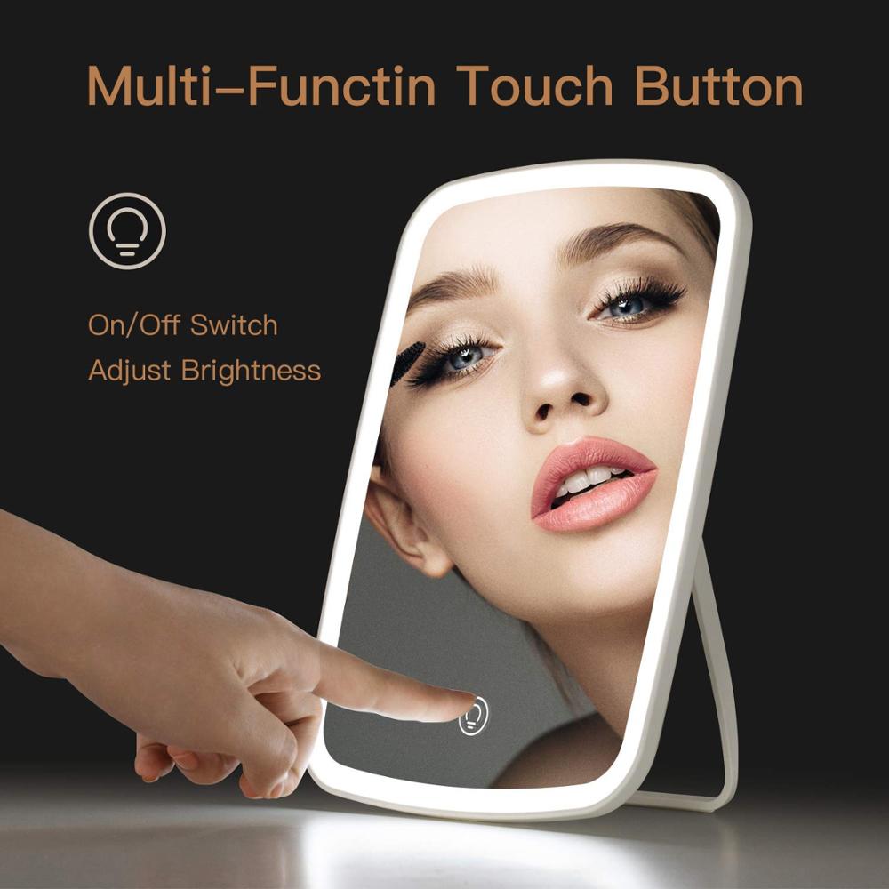 Fancy tragbares LED-Touch-Spiegel | Brehn