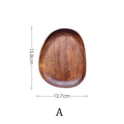 Unregelmäßige natürliche Holzplatten