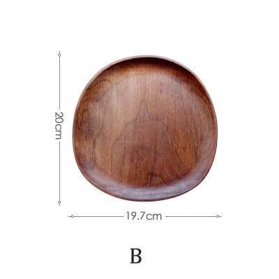 Unregelmäßige natürliche Holzplatten