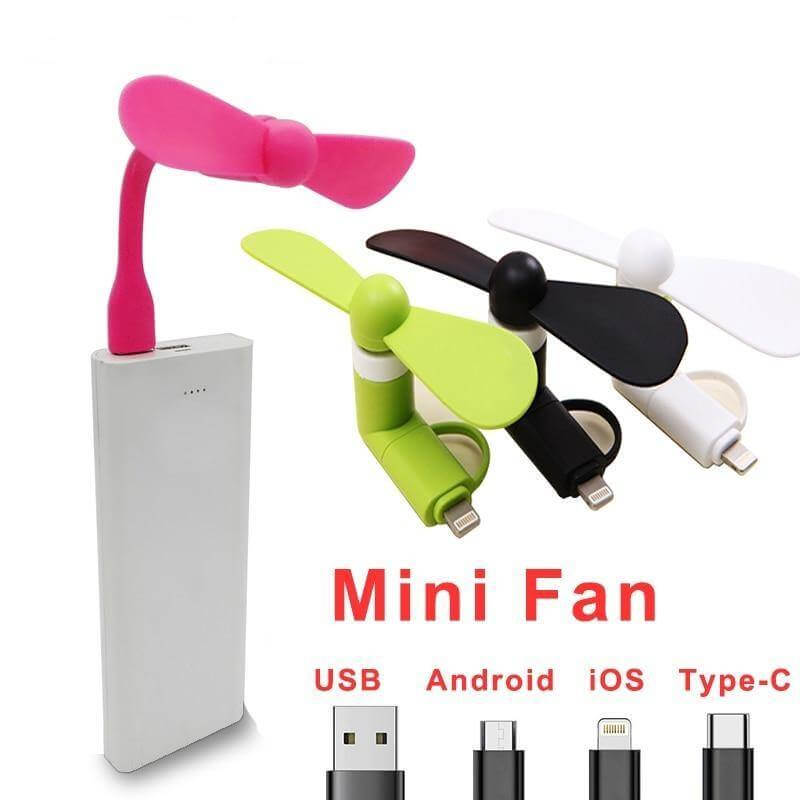 Flexibler Telefon Mini Ventilator | Brehn