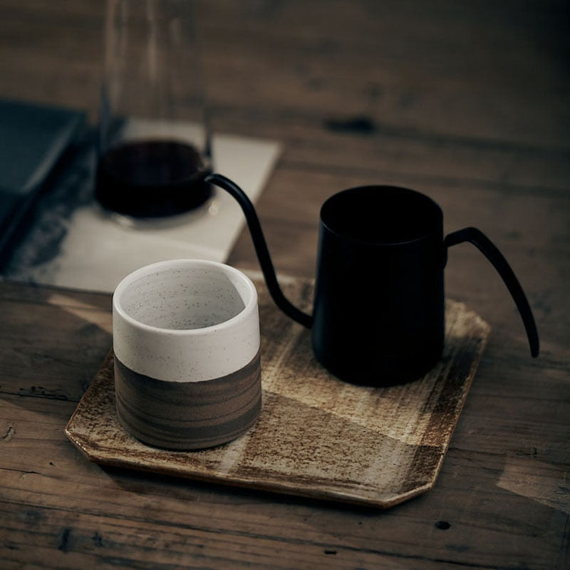 Japanische elegante Retro-Keramikbecher