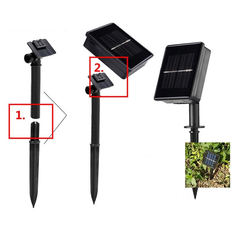 Brehn | LumiDew Solar Tropfen Lichterkette | Solarbetriebene LED-Lichterkette für Garten & Terrasse | Warmweiß, Weiß & Multicolor