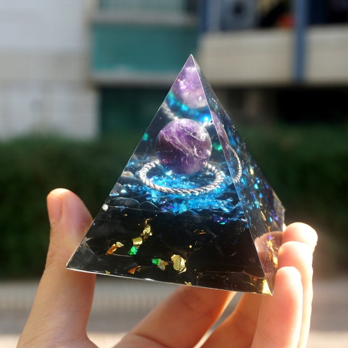 Amethyst-Sphäre Gleichgewicht und wiedergefundene Gelassenheit | Brehn