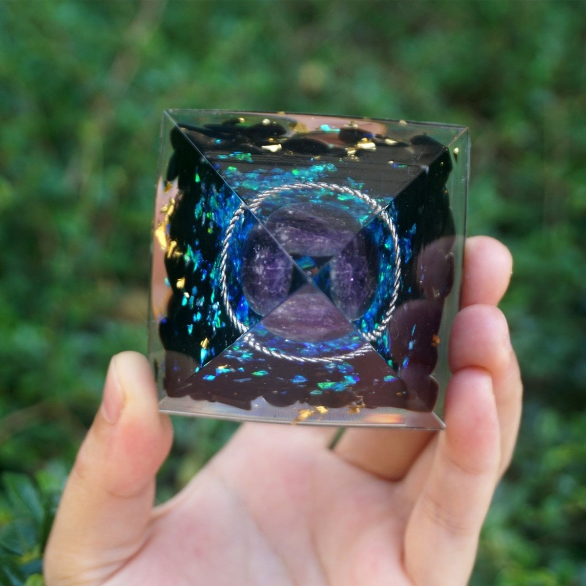 Amethyst-Sphäre Gleichgewicht und wiedergefundene Gelassenheit | Brehn
