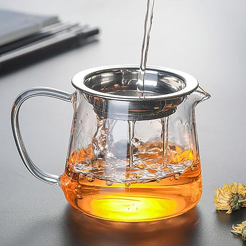 Einzelne Tasse Glas Teekanne – Moderner loser Teezieher | Brehn