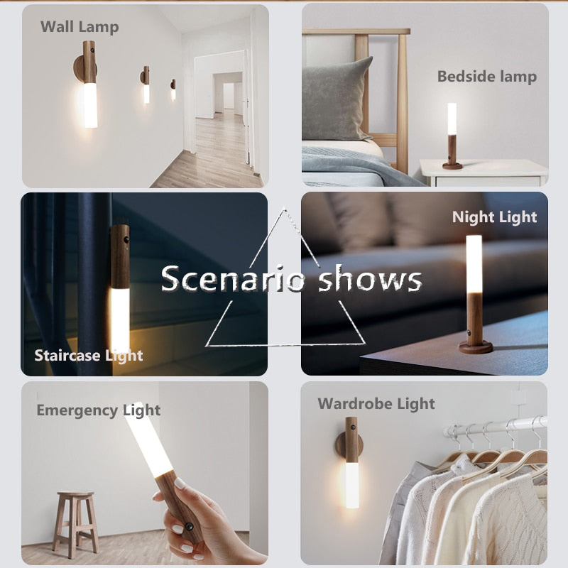 Drahtlose LED Smart Sensor Nacht Wandlampe | Brehn