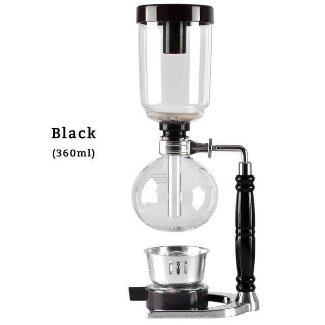 Eleganter Glas-Siphon-Kaffeekocher | Brehn