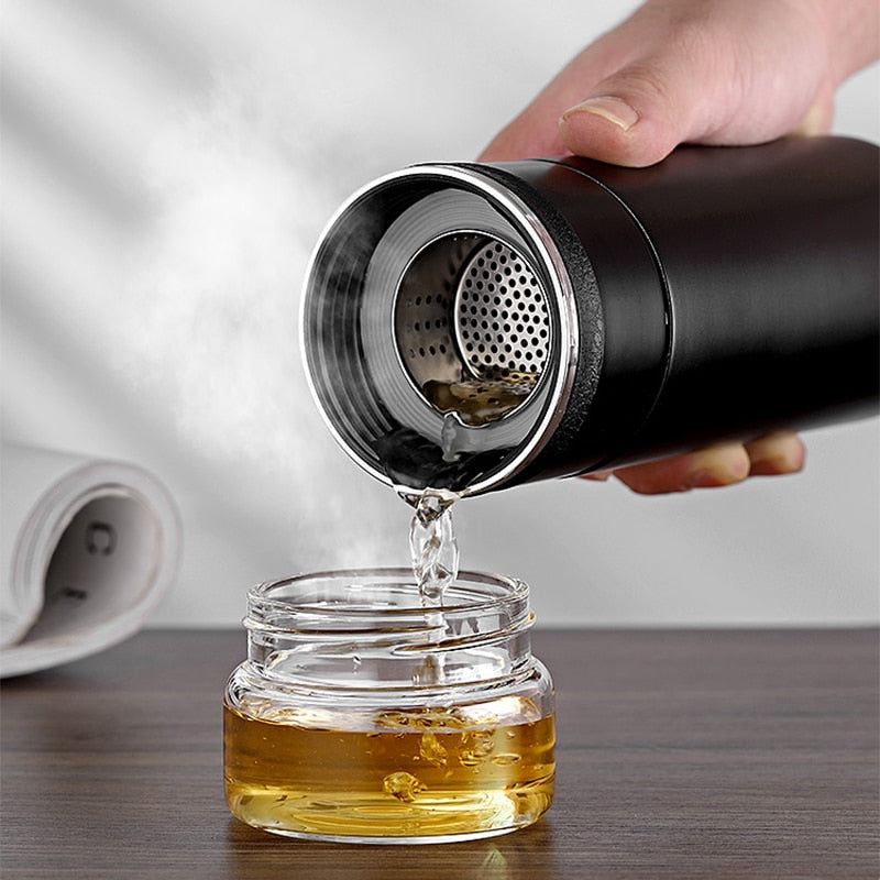 Eleganter Haltbarer Einfacher Tee-Infuser-Thermos | Brehn