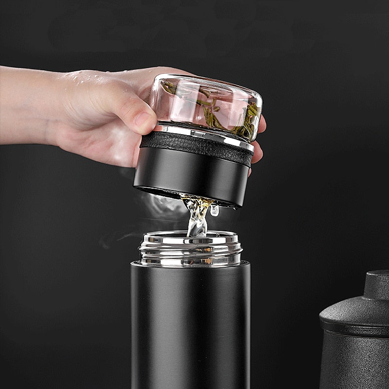 Eleganter Haltbarer Einfacher Tee-Infuser-Thermos | Brehn