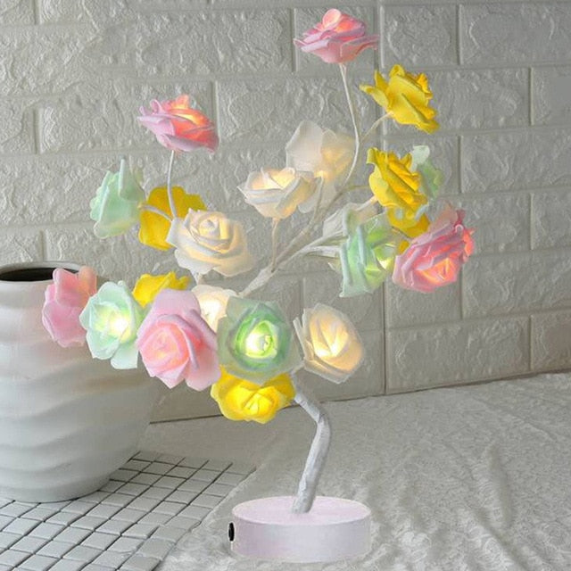 Beleuchteter Rosenbaum - LumiRose | Brehn