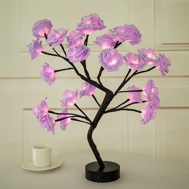 Beleuchteter Rosenbaum - LumiRose | Brehn