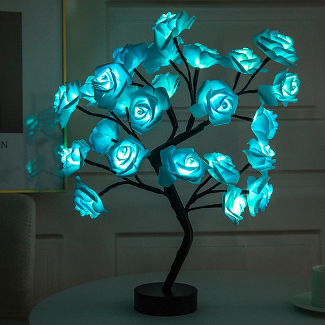 Beleuchteter Rosenbaum - LumiRose | Brehn