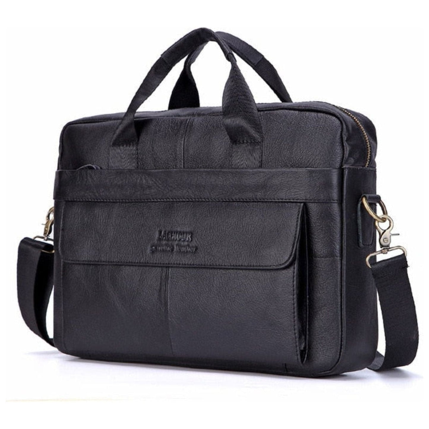 Karsten Bag - Echtes Leder Laptop Geschäftsreisetasche | Brehn