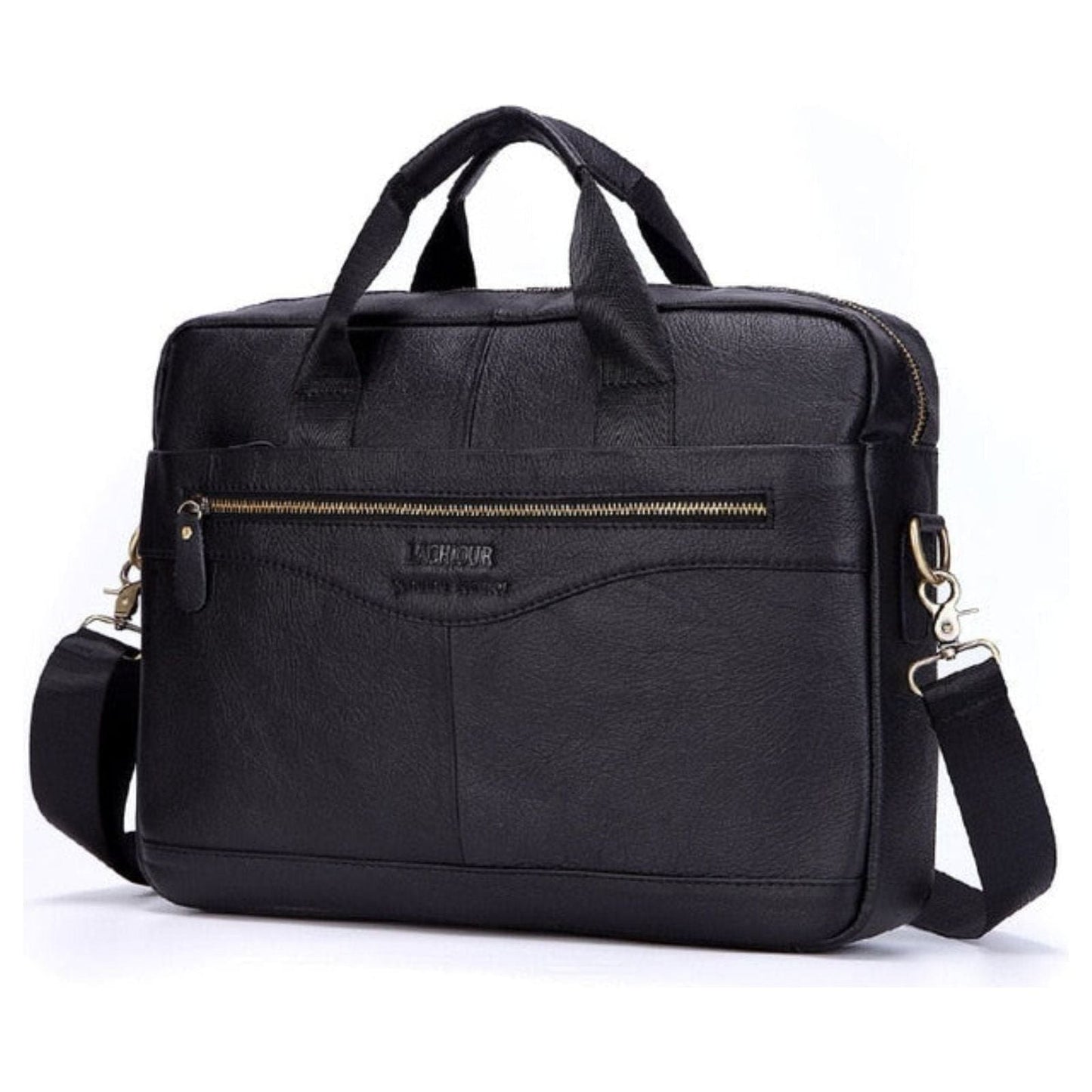 Karsten Bag - Echtes Leder Laptop Geschäftsreisetasche | Brehn