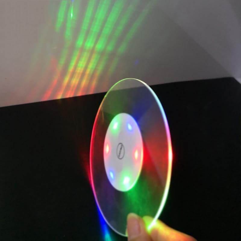 Acryl Ultra-Dünner LED-Untersetzer