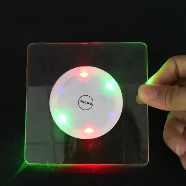 Acryl Ultra-Dünner LED-Untersetzer